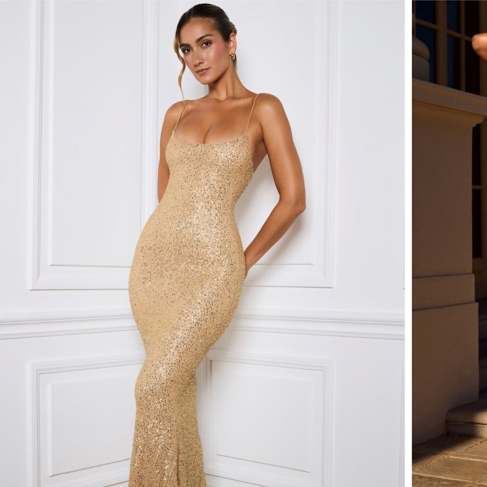 Oh Polly Krystelle Maxi Dress